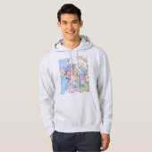 Mwanza Tanzania City Map Hoodie (Voorkant volledig)