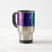 Mx4-ontwerp ADOH EEN GREYHOUND-reismuis Reisbeker (Voorkant links)