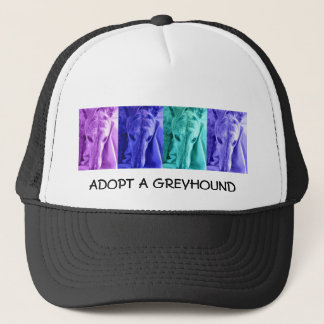 Mx4-ontwerp ADOPT EEN GREYHOUND-vrachtwagenhouder  Trucker Pet