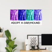 Mx4 Vaststellen een Poster van Greyhound (Thuiskantoor)
