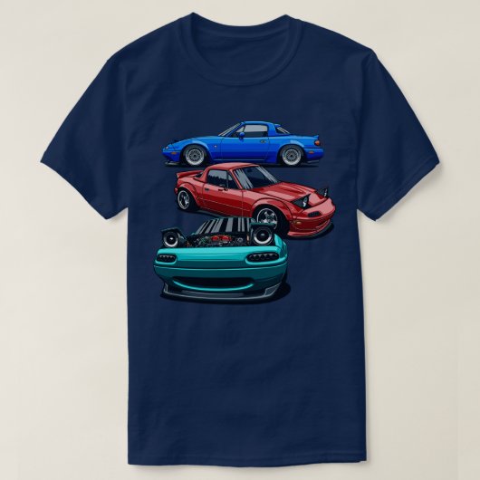 MX5 Miata NA T-shirt (Design voorkant)