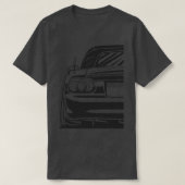 MX5 Miata Roadster NB Achterzijde T-shirt (Design voorkant)