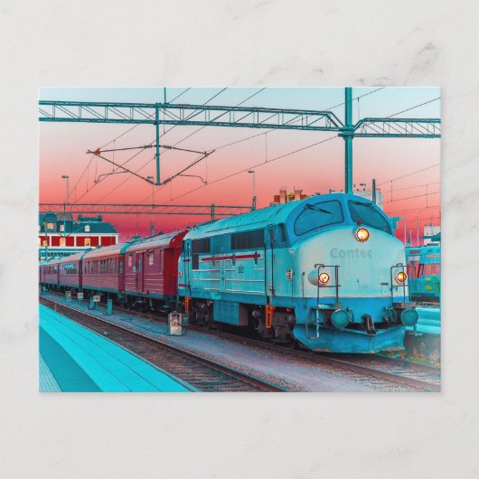 MX 1009 in Kalmar C, Zuid-Zweden Briefkaart (Voorkant)