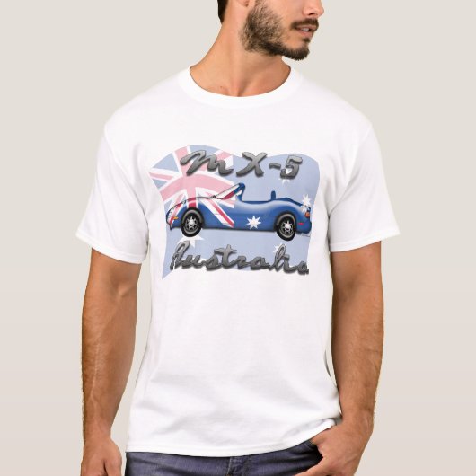 MX-5 Australië T-shirt (Voorkant)
