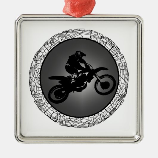 MX BIJ MOONTIME METALEN ORNAMENT (Voorkant)
