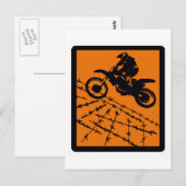 MX CLAY RIDING BRIEFKAART (Voorkant / Achterkant)