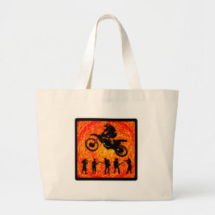 MX DE BEWEGING GROTE TOTE BAG