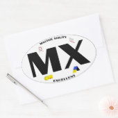 MX Dog Agility Titel Sticker (Envelop)