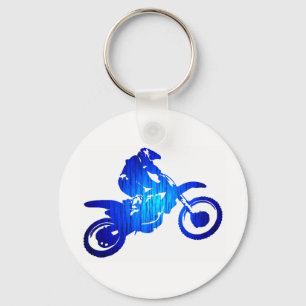 MX HET BLAUW SLOEG SLEUTELHANGER