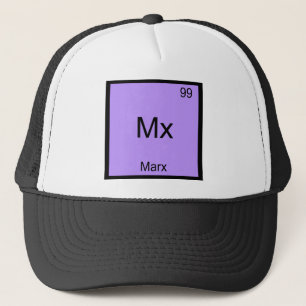 Mx - Marx Funny Element Chemistry Symbol T-Shirt Trucker Pet