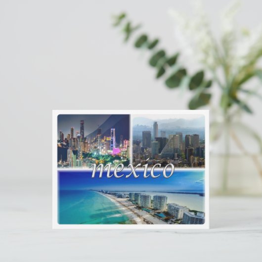 MX Mexico - Briefkaart (Staand voorkant)