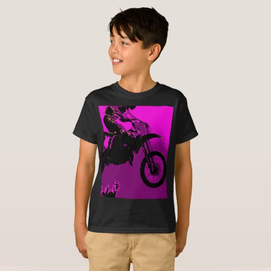 MX - Motocross Racer T-shirt (Voorkant volledig)