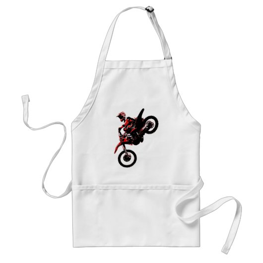 MX Motocross Regels! Standaard Schort (Voorkant)