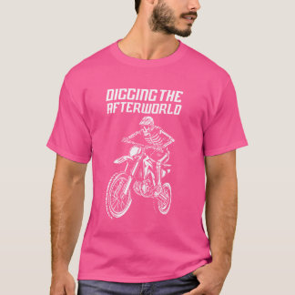 MX Motorcross Skeleton - Biker Dirt Bike Supermoto T-shirt