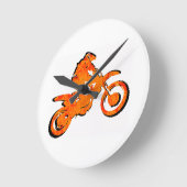 MX ORANJE GLOW RONDE KLOK (Hoek)