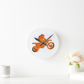 MX ORANJE GLOW RONDE KLOK (Huis)