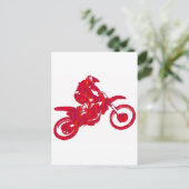 MX RED STYLED BRIEFKAART (Staand voorkant)