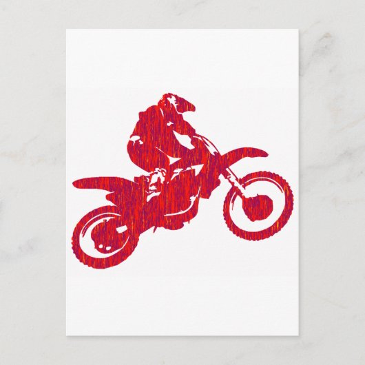 MX RED STYLED BRIEFKAART (Voorkant)