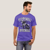 MX shirt Pepperell Motocross 1976 retro racing (Voorkant volledig)