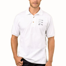 Mx Titel (drie opties) Polo-Shirt
