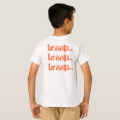 MX'n lil' braap t-shirt - oranje (Achterkant volledig)