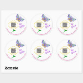 my25thHour - 3" sticker -Flower (Vel)