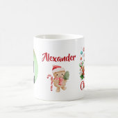 My 1st Christmas Candy Cane Photo Koffiemok (Center)