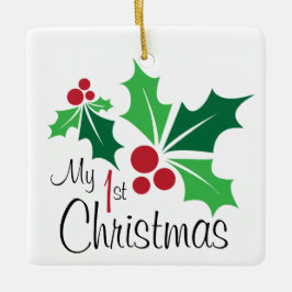 My 1st Christmas Keramisch Ornament