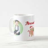 My 1st Christmas Little Reideer Photo Koffiemok (Voorkant links)