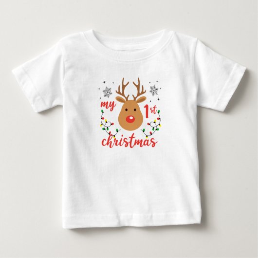 MY 1ST CHRISTMAS TSHIRT (Voorkant)