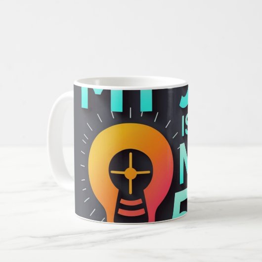 "My 9-5 is my 5-9"- Where Passion Meets Profession Koffiemok (Voorkant links)