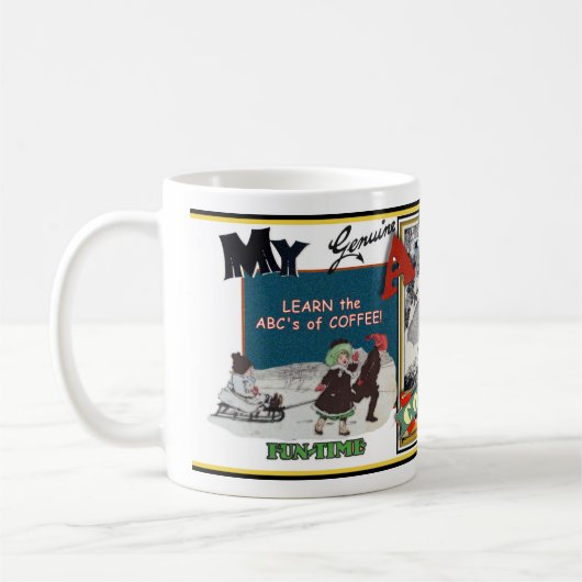  'MY ABC'S COFFEE' merk Koffiemok (Links)