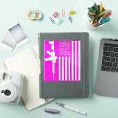 My America Pink Sticker (iPad Cover)