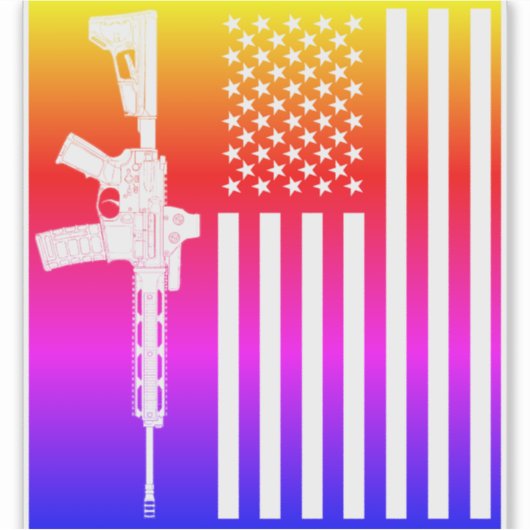 My America  Sticker (Voorkant)