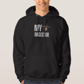 My Ancestor Monkey Chimpanzee Authentic Awesome M Hoodie (Voorkant)