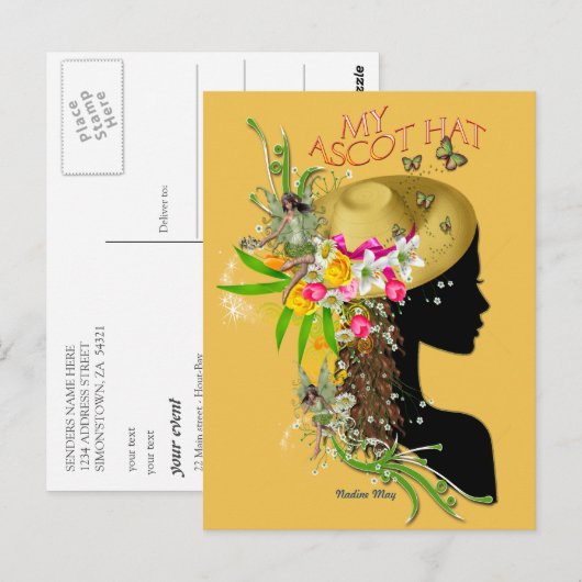 My Ascot Pet Event Briefkaart (Voorkant / Achterkant)