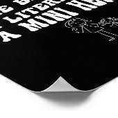 My Aunt Can't Get Mad At Me Because I'm Literally  Poster (Hoek)