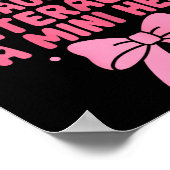 My Aunt Cant Get Mad At Me I'm A Mini Her Funny Ni Poster (Hoek)