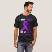 MY AUNT MY CHIARI MALFORMATION WARRIOR T-SHIRT (Voorkant volledig)