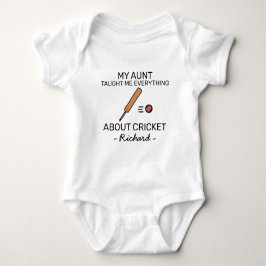 My Aunt Taught Me Everything About Cricket Romper