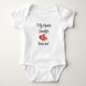 My Auntie Loves Me, Personalized Gift From Aunt,   Romper (Voorkant)