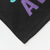 My Aunt's Wings Cover Heart Suicide Awareness Ribb Fleece Deken (Hoek)