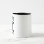 MY AURA IS LIT – Grappige Halloween Ghost Mok (Midden)