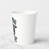 MY AURA IS LIT – Grappige Halloween Party Cup Papieren Bekers (Links)