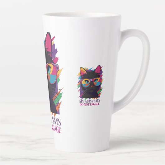 MY AURA SAYS LATTE MOK (Rechts)