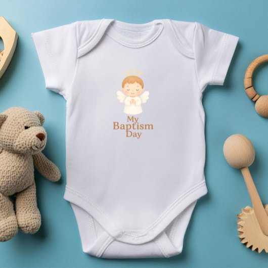 My Baptism Day | Cute Angel Baby Bodysuit - GIFTS