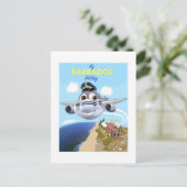 my barbados foliday postcard briefkaart (Staand voorkant)