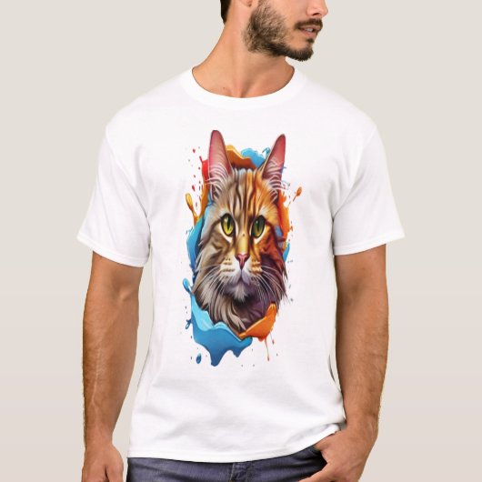 My Beautiful Cat T-shirt (Voorkant)