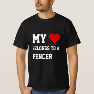 My Belongs To A Fencer T-Shirt