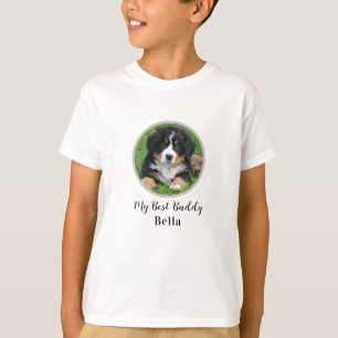 My Best Buddy gepersonaliseerde hondenfoto T-shirt